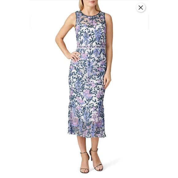 B47 Marchesa Notte Dress Womens 2 Taylor Swift Folklore Bridgerton Whimsical - Picture 1 of 10